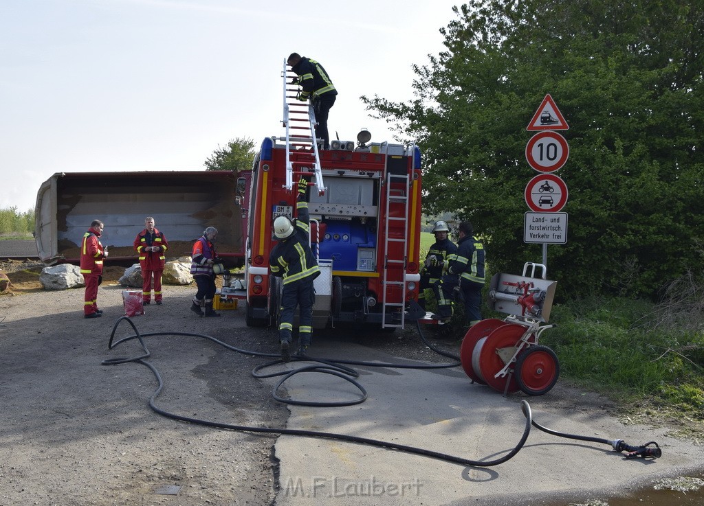 Schwerer VU LKW Zug Bergheim Kenten Koelnerstr P170.JPG - Miklos Laubert